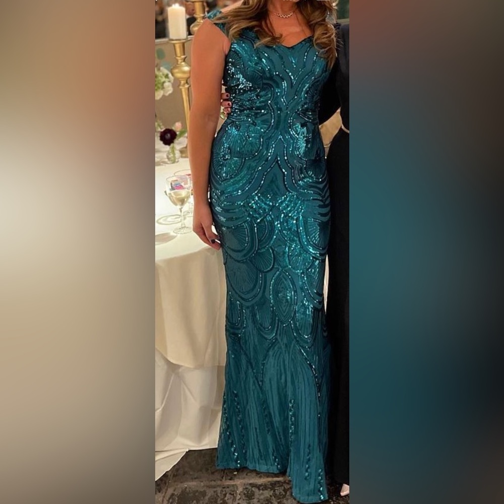 Green prom dress